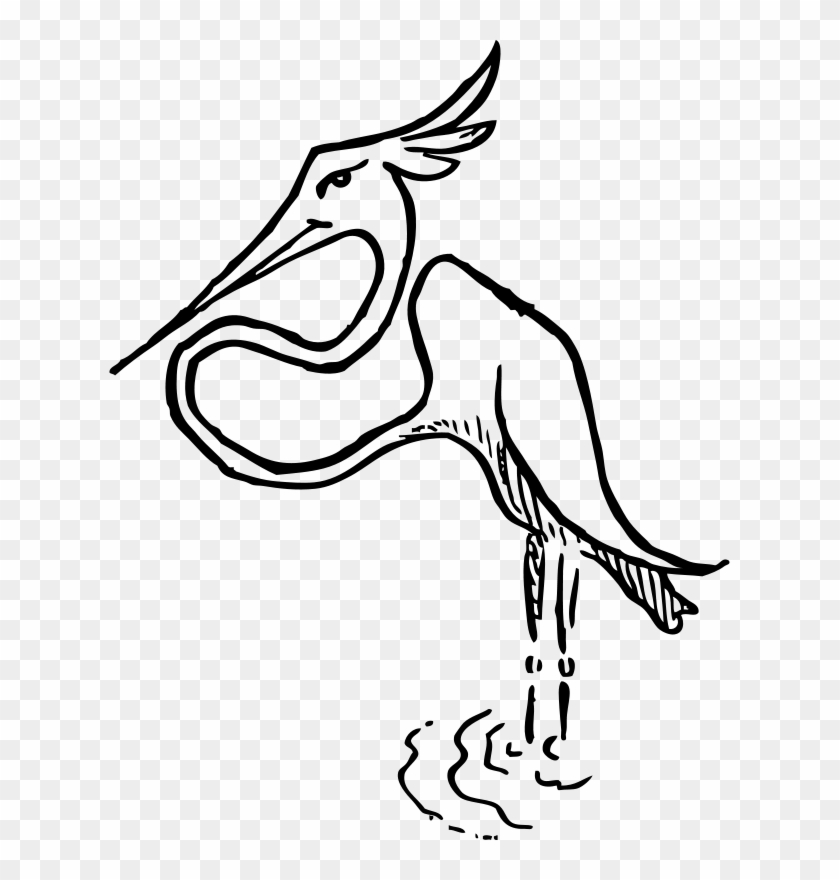 Free Stork Free Stork Free Stork - Flamencos Animal Blanco Y Negro #501760