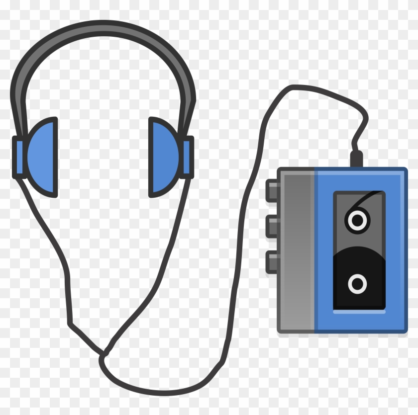 Music - Personal Cassette Player Clipart #501780