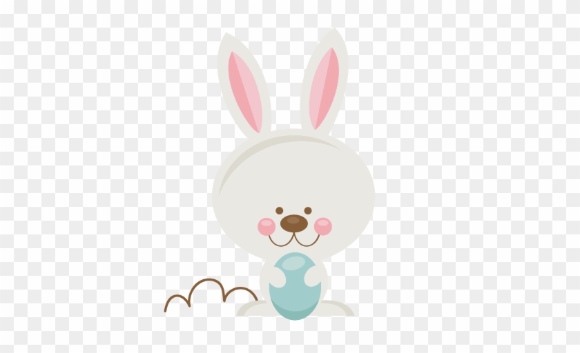 Easter Bunny Scrapbook Cuts Svg Cutting Files Doodle - Cartoon #501787