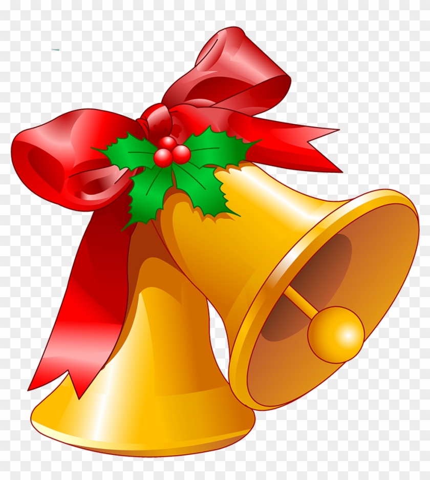 Ding Dong Merrily On High - Christmas Bells Clip Art #501868