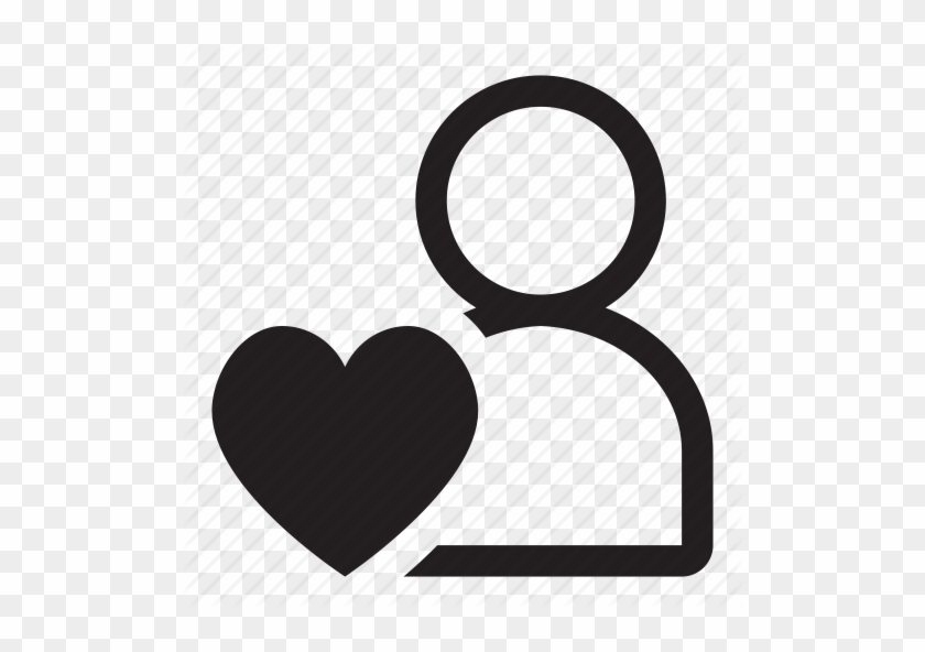 Add, Contact, Friend, Heart, Like, Love, Person Icon - Person Heart Icon Png #502013