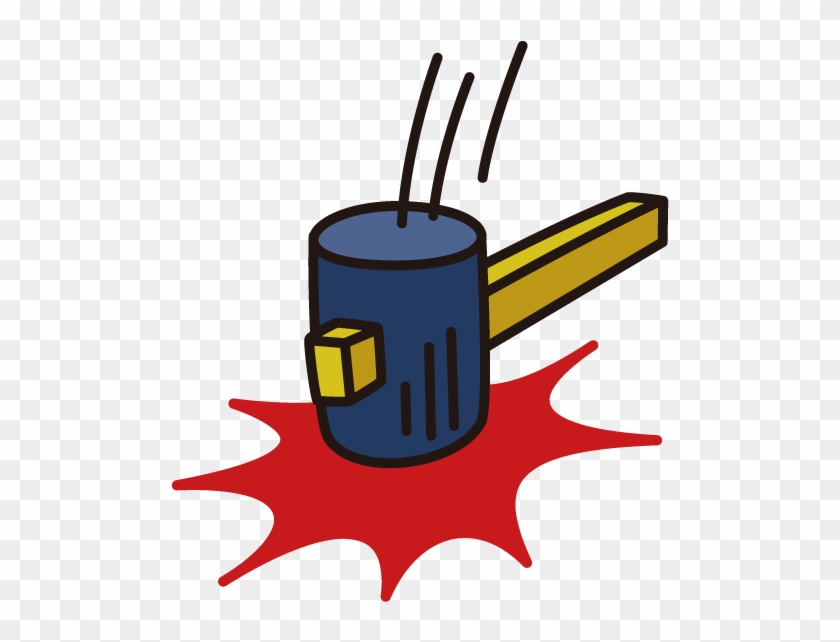 Hammer Cartoon Clip Art - Hammer Cartoon Png #502038