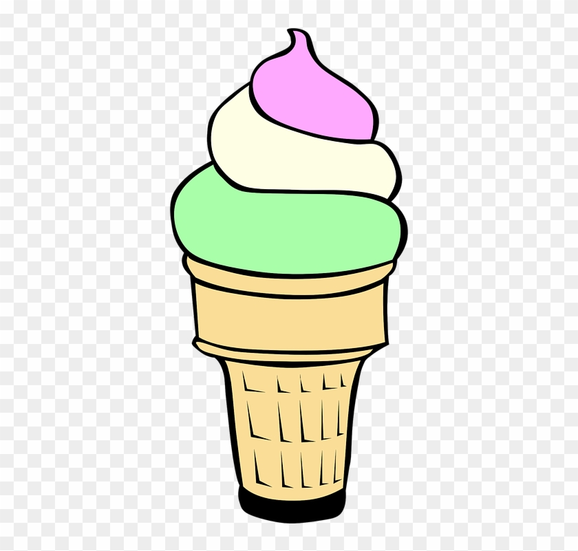 Cartoon Ice Cream Sundae 7, Buy Clip Art - Ice Cream Cone Coloring Page #502109