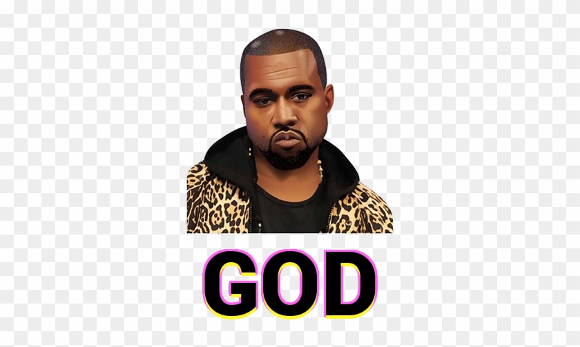 God Sixgod Transparent Png Sticker - Kanye Kimojis #502113