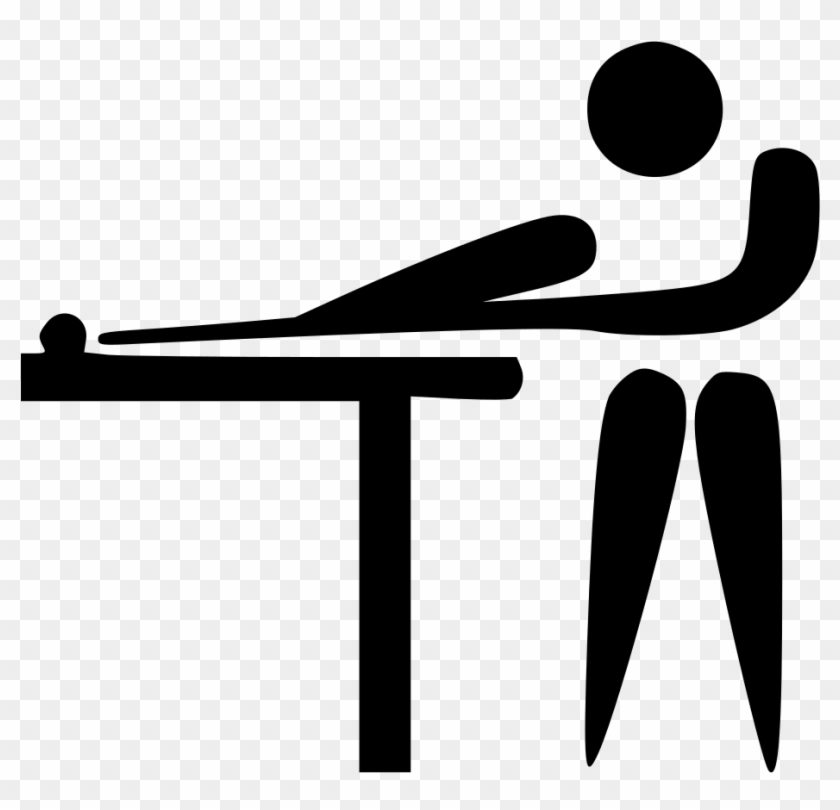 Black Art Svg File Cue Sports Pictogramg Wikimedia - Snooker Pictogram #502145