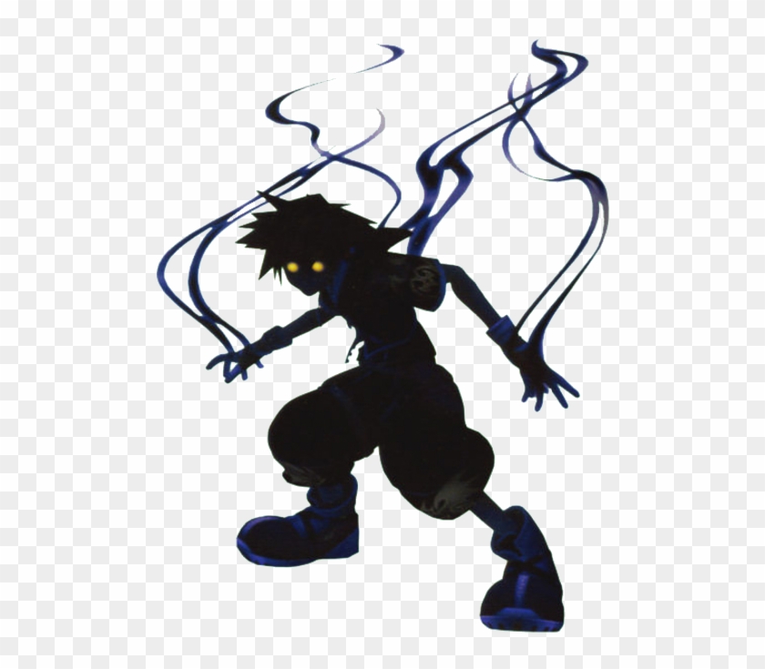 Kingdom Hearts 2 Sora Clipart - Heartless Sora Kingdom Hearts #502197