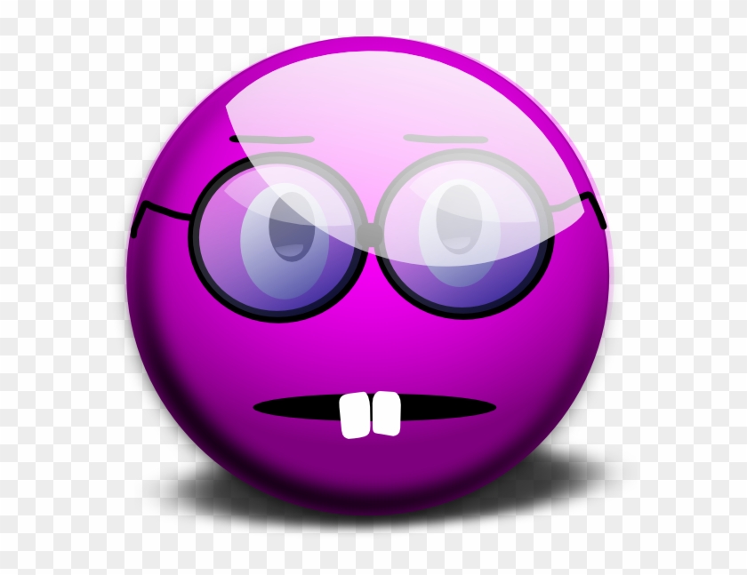 Purple Emoticon Clip Art - Violet Emoticons #502305