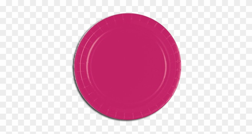 Paper Plates, Party Supplies, Tableware, Pink Plates - Plate #502357