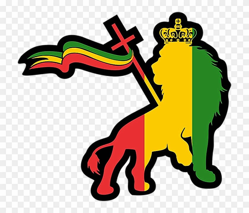 Lion Rastalion Rasta Rastafarian Rastalove Respect - Lion Of Judah Png #502362