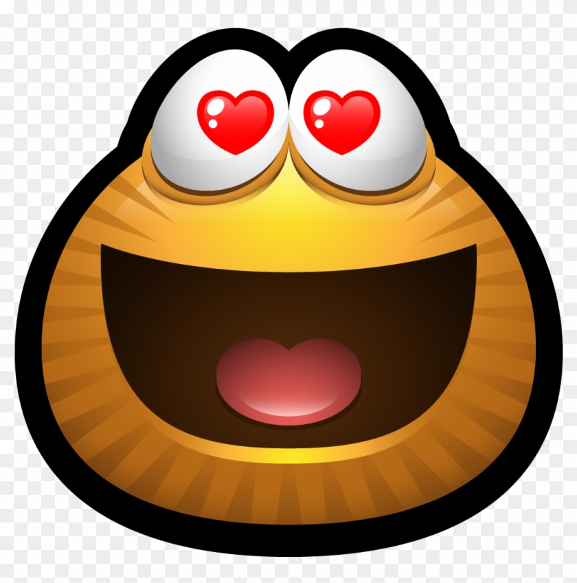 Love-brown Monsters - Happy In Love Emoticon #502409