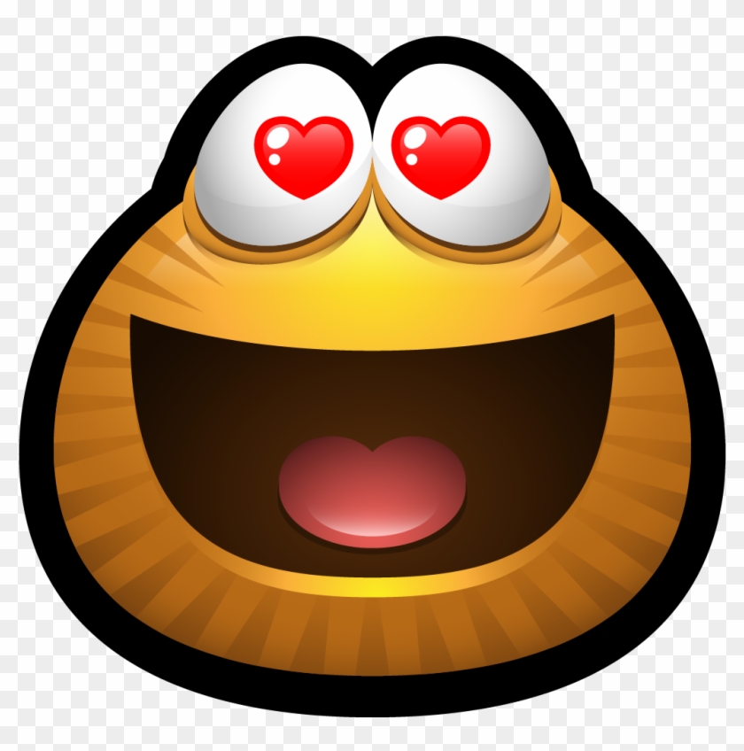 Love-brown Monsters - Happy In Love Emoticon #502409