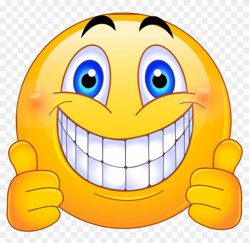 Emoticon Smile - Thumbs Up Smile Emoji #502419
