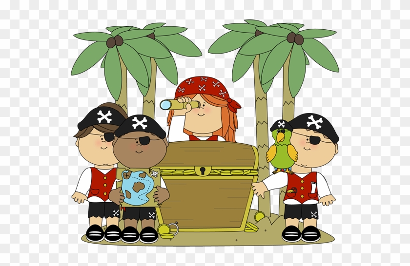 Pirate Kids - Mycutegraphics - Com - Pirate Kids Clipart #502440