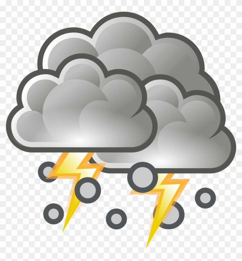 Storm Clipart Different Weather - Weather Symbols #502640