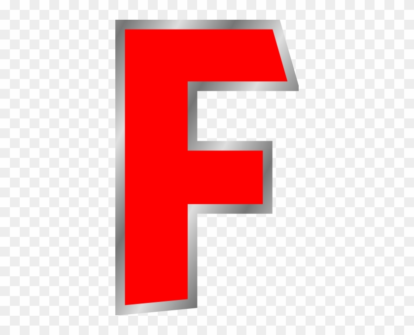 Letter F Clip Art At Clker Com Vector Clip Art Online - Letter F Clipart #502644