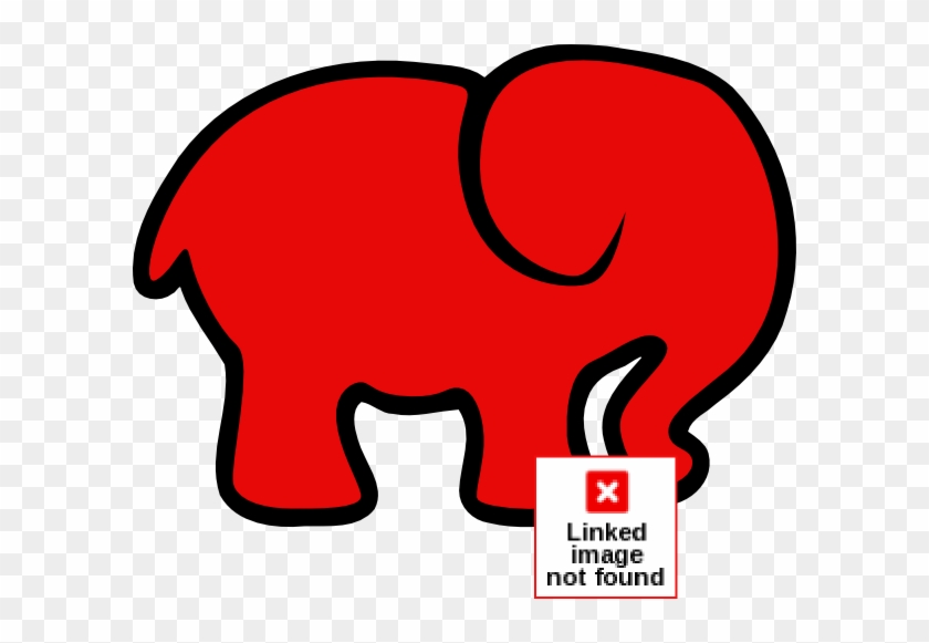 Красный слоник