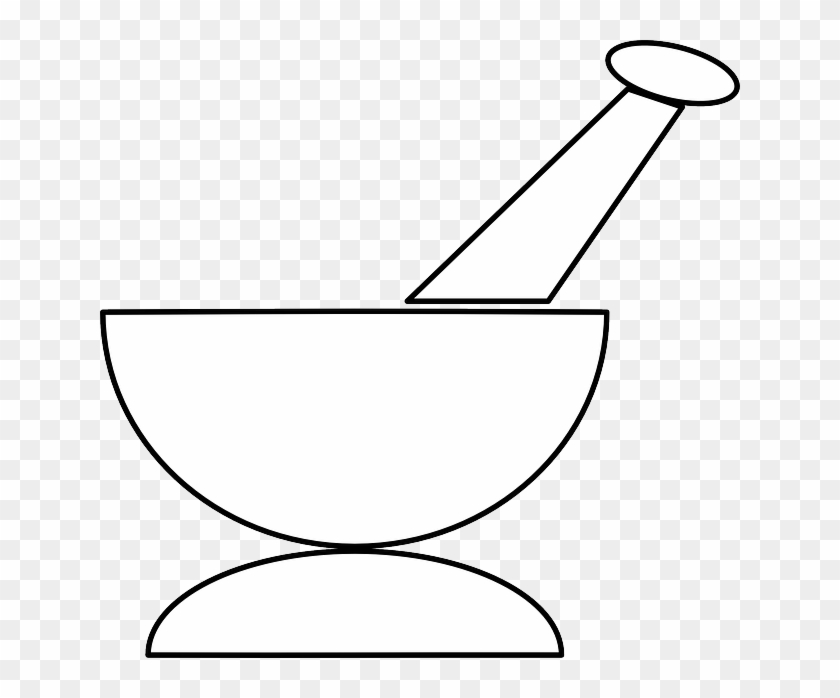 Symbol, Cartoon, Tools, Mortar, Logo, Kitchen - Mortar And Pestle Logo Png #502686