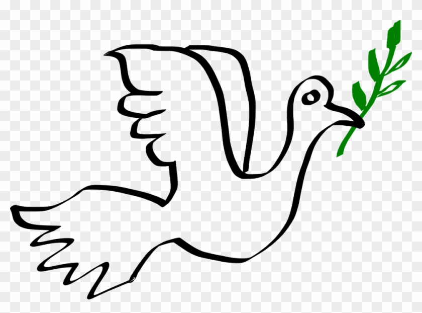 Peace Dove 8, - Peaceful Clipart #502688
