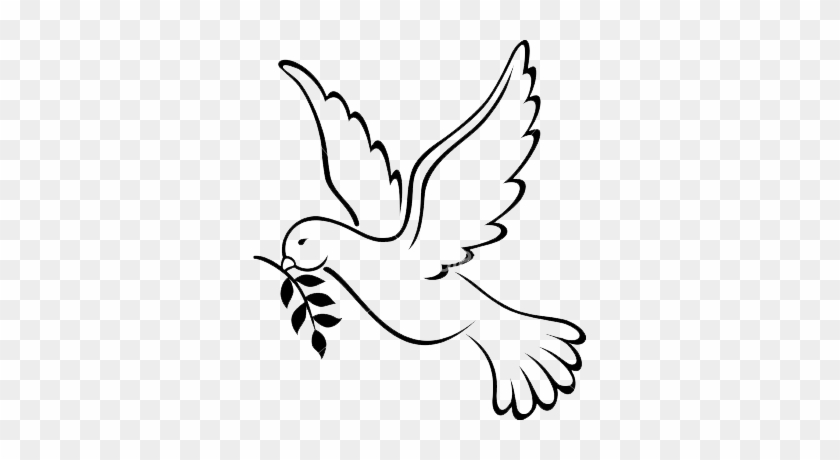 Individuals Can Also Wear White Peace Doves To Commemorate - Peace And Harmony Drawing #502704