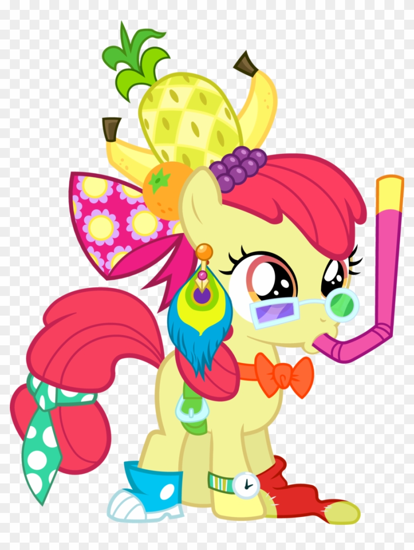Accessorized By Bobthelurker Apple Bloom - My Little Pony: Friendship Is Magic #502818