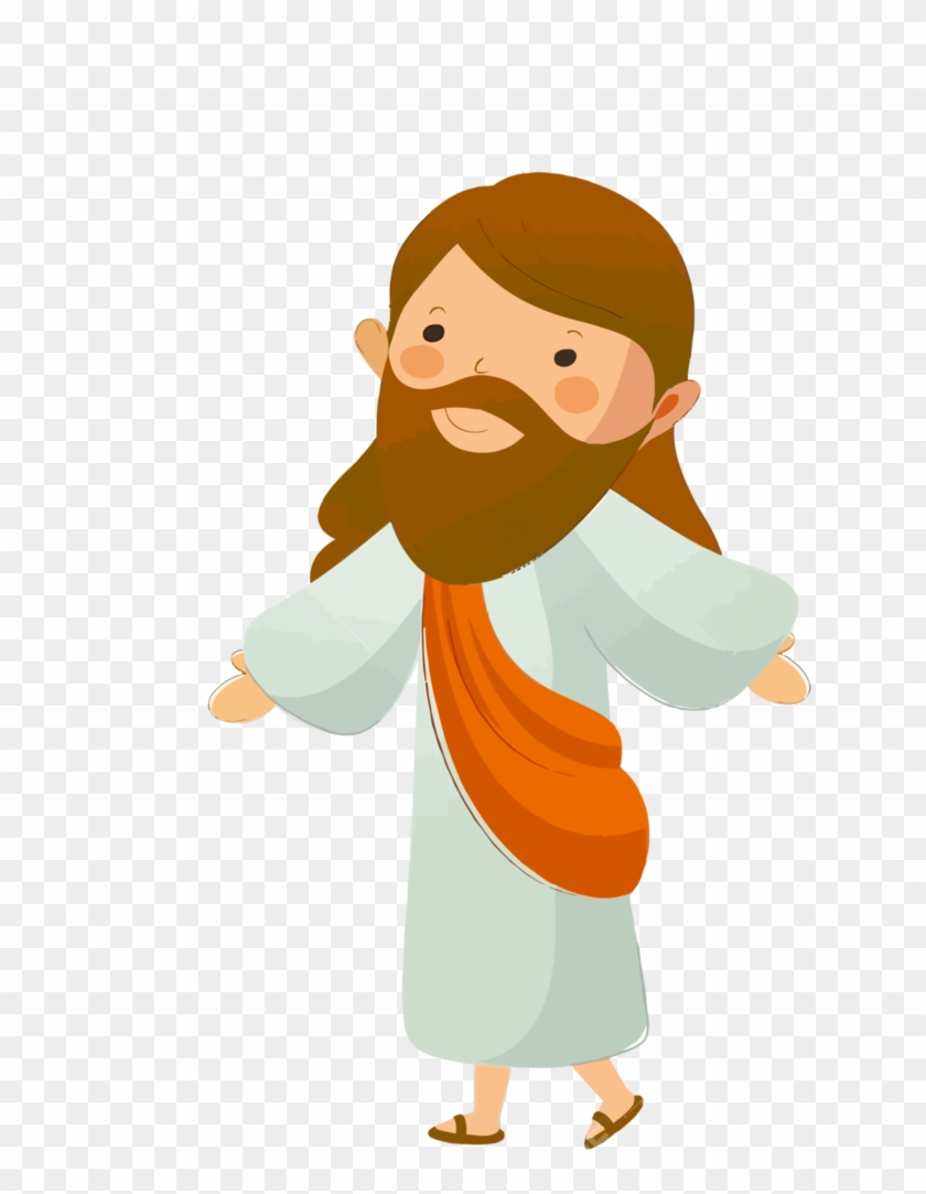 Jesus Cartoon Images With Quotes - Jesus Looking Up Png | Bodbocwasuon