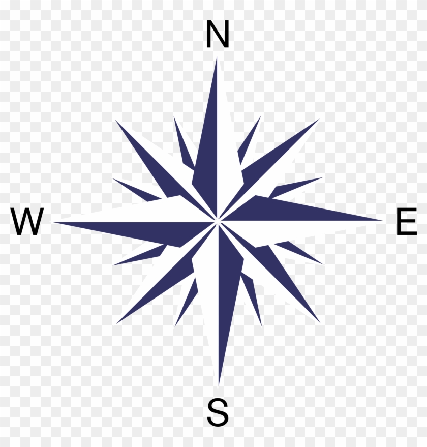 Compass Rose Clip Art - Compass Rose Clip Art Png #503044