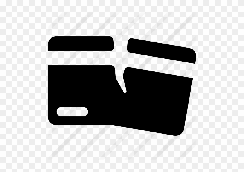 Broken Credit Card - Vector Graphics #503179