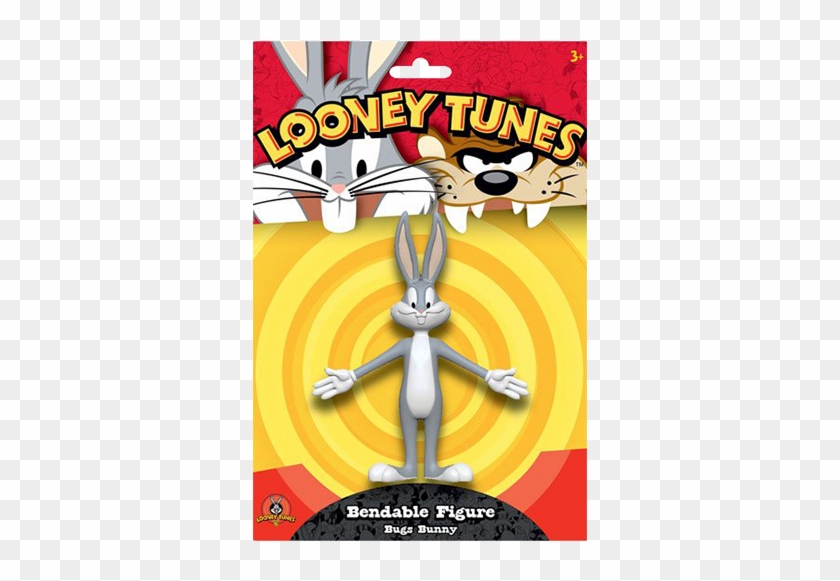 Looney Tunes Bendable Figure Bugs Bunny - Nj Croce Lt4801 Bugs Bunny Bendable Figure #503231