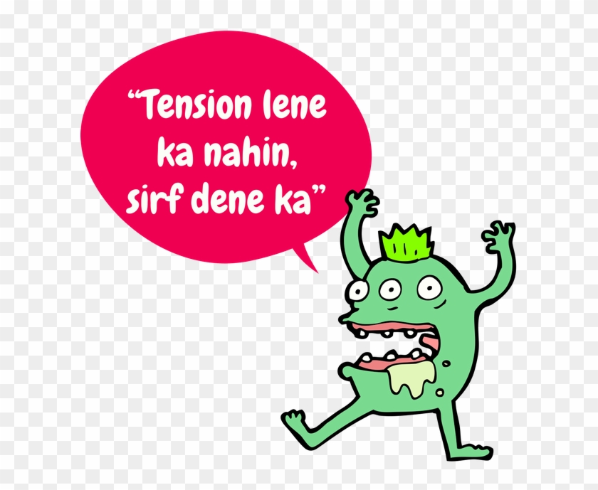 Bollywood Dialogues Messages Sticker-1 - Drawing #503232