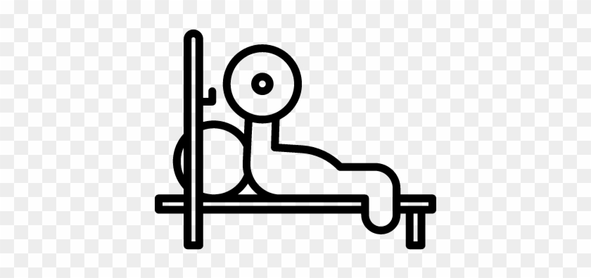 Bench Press Weightlifting Vector - Bench Press Graphic #503471