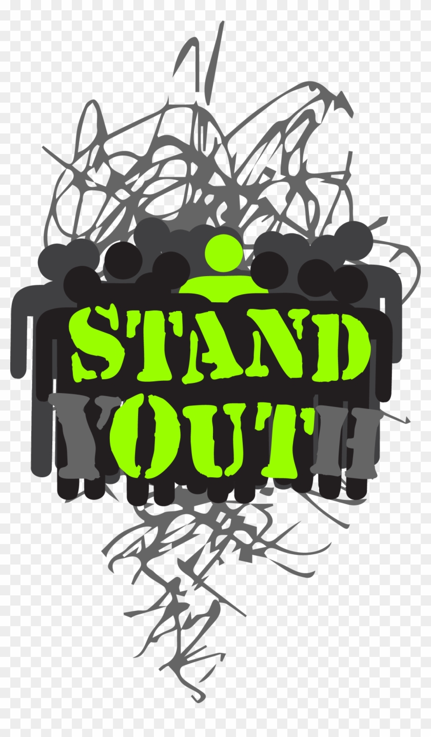 Stand Out Youth - Stand Out Clipart Transparent #503613