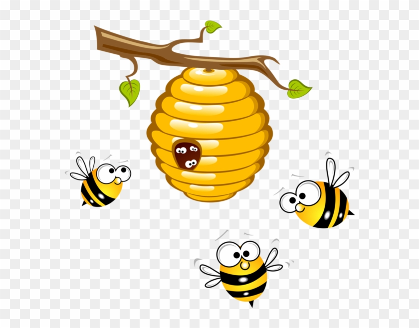 Abeilles,png Bee Honey Pinterest Bees, Clip Art And - Bee And Beehive Clipart #503743