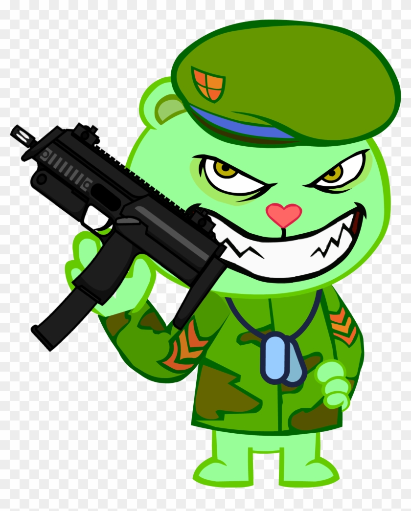 Full Resolution - Happy Tree Friends Flippy Png #503801