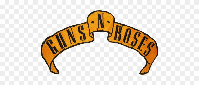 #guns N Roses #gnr #logo #yellow #transparent #transparency - Guns N Roses Appetite For Destruction Cross #503810