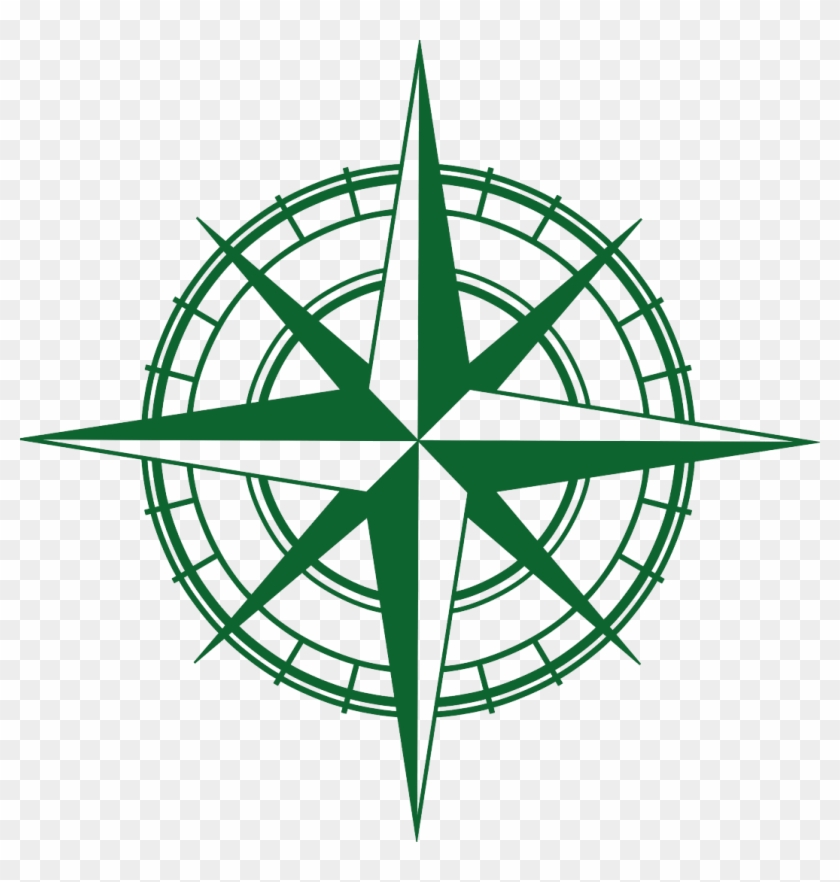 Compass Rose North Arrow Clip Art - Compass Rose North Arrow Clip Art #503875