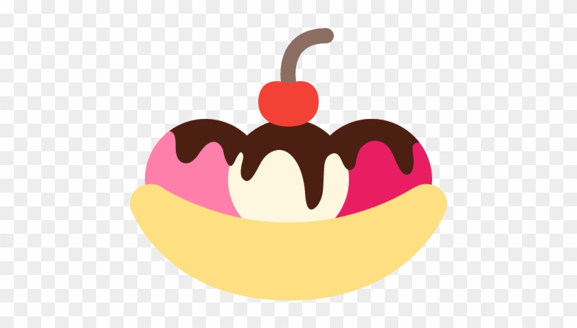 Hamburger Banana Split Vegetarian Cuisine Sundae Icon - Hamburger Banana Split Vegetarian Cuisine Sundae Icon #503829