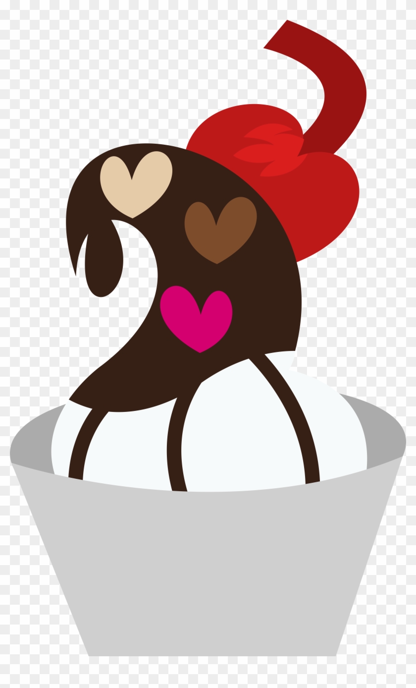 Sundae Heart's Cutie-mark By Xhalesx - Sundae Heart's Cutie-mark By Xhalesx #503859