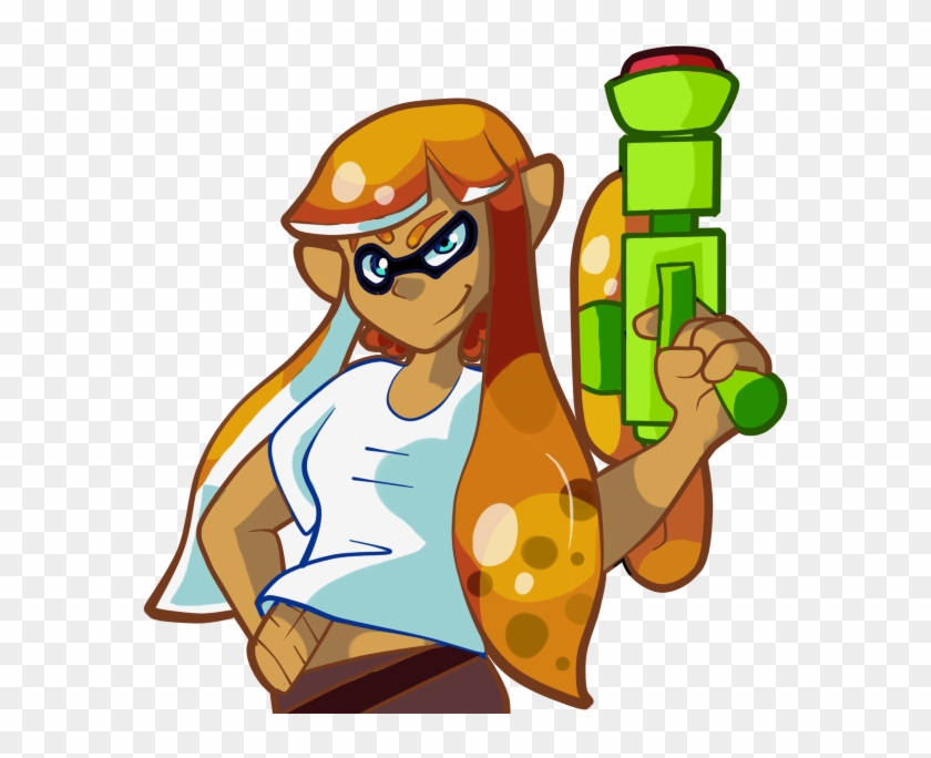 Inkling Girl By Halfway To Insanity - Cartoon #503922