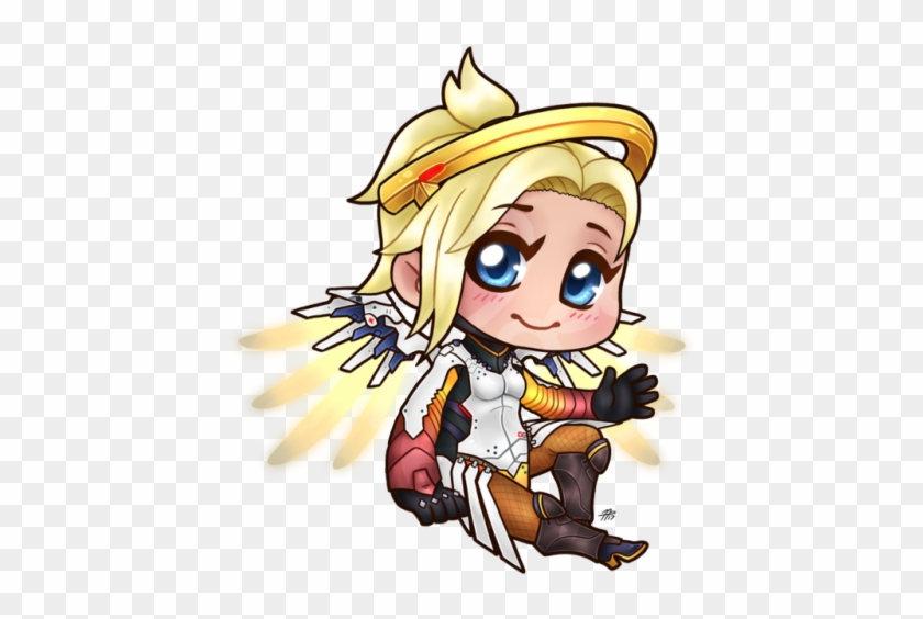 Chibi Mercy Is Done Now To Draw The Next Hero - Mercy #503937