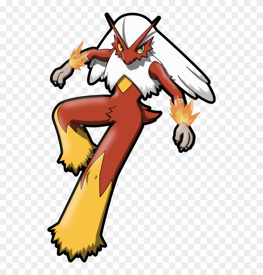 Stats, Moves, Evolution - Blaziken Front View #503949