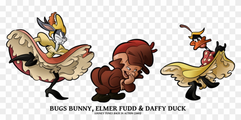 Daffy, Bugs N Elmer By Boscoloandrea - Deviant Art Looney Tunes 2003 #504013