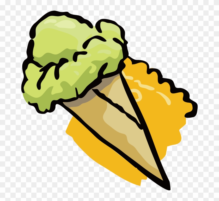 Ice Cream Cone Sundae Clip Art - Ice Cream Cone Sundae Clip Art #504044