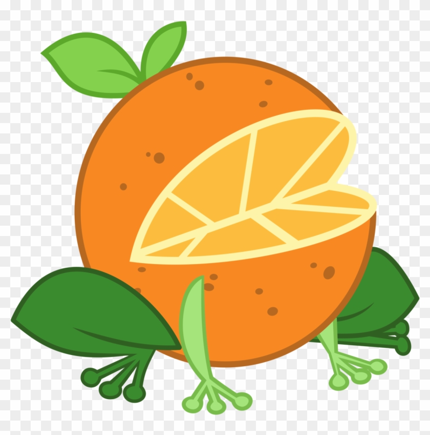 Orange Clipart Frog - Orange Frog Png #504105