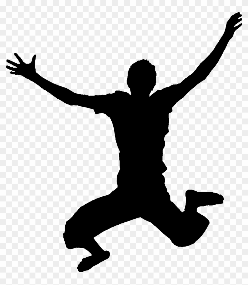 Ninja Warrior Party, Person Jumping, Swinging, Climbing - American Ninja Warrior Silhouette #504132