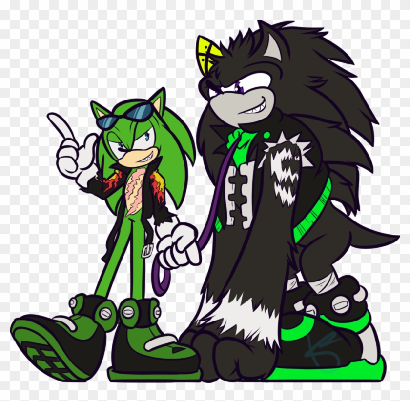 Scourge And Dust By Halfway To Insanity - Human Scourge The Hedgehog Drawing #504411