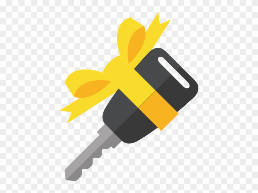 Car Key Icon Png - Gift #504495