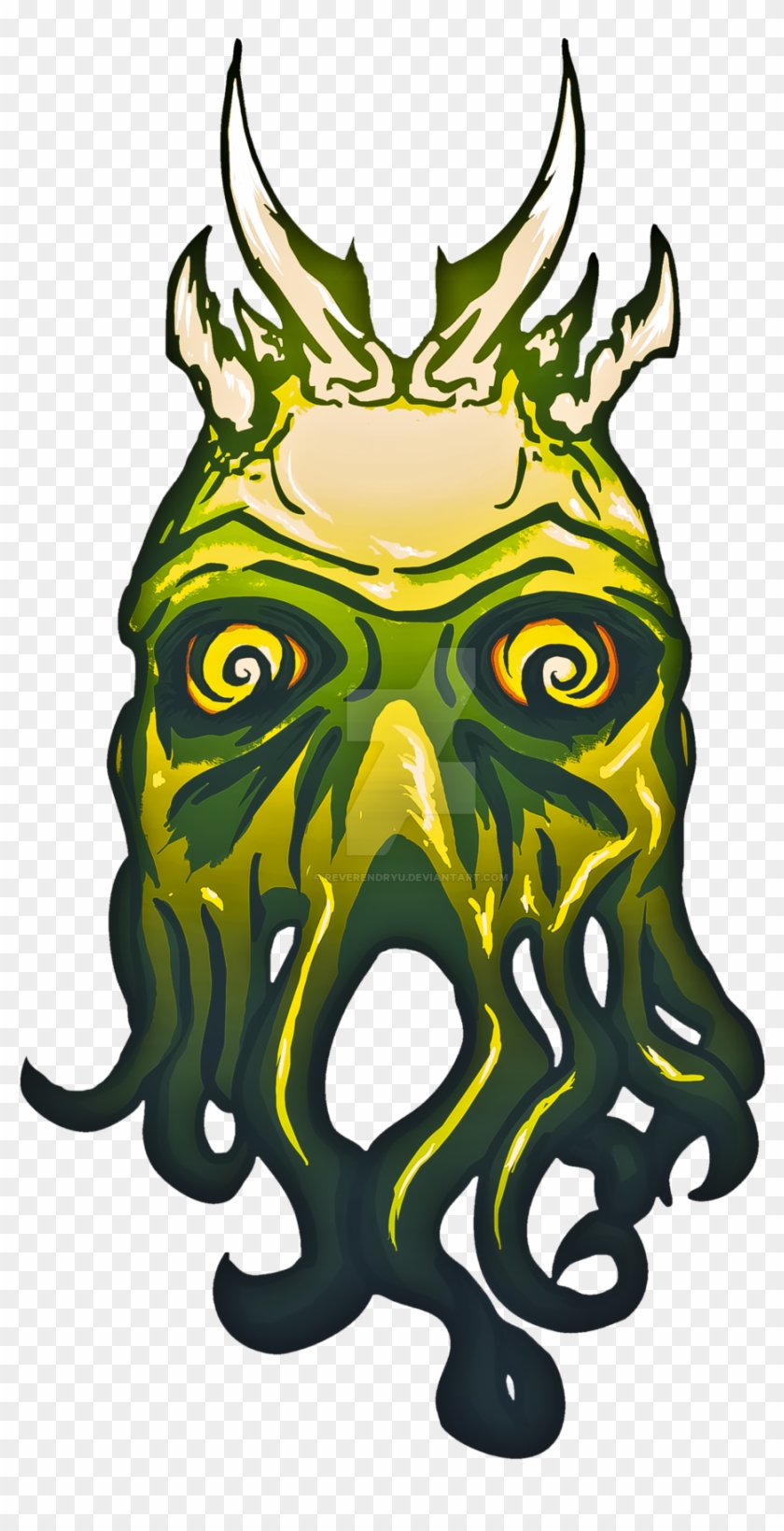 King Cthulhu Tee By Reverendryu King Cthulhu Tee By - Cthulhu Vector #504540