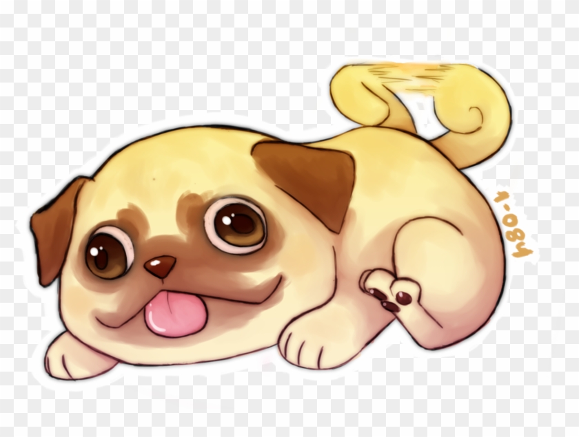 Drawn Pug Derpy - Cute Derpy Pugs Drawings #504660