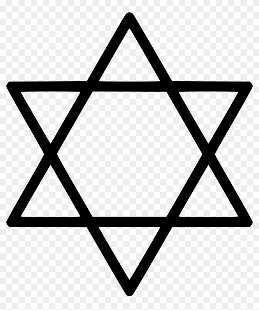 Star Of David Judaism Clip Art - Blue Star Of David #504688
