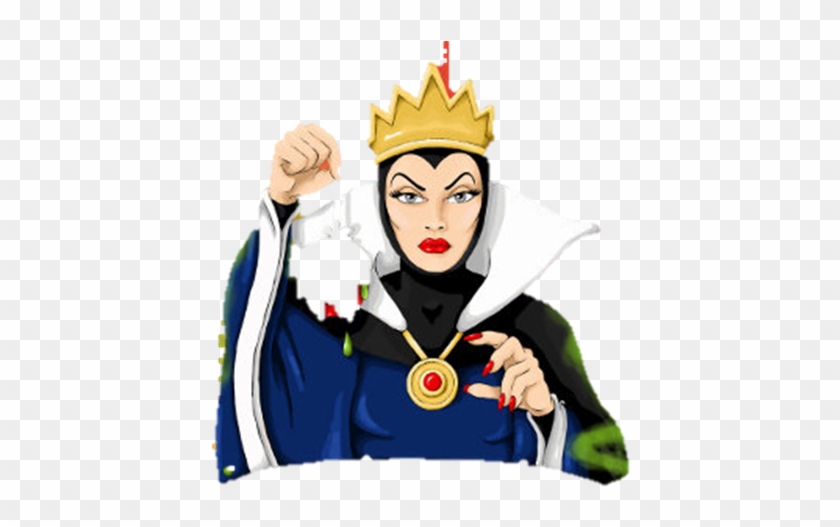 Snow White Clipart Queen - Snow White Evil Queen Apple #504943